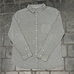 Stio Men’s Gray Long Sleeve Button Size XL